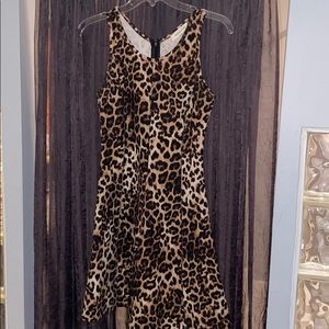 Leopard print dress